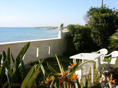 terrazza sul mare, bb avola, dormire in sicilia sud orientale